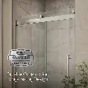 Kohler 706852-8L-BNK Elmbrook 5/16 Shower Door 74 X 47-5/8