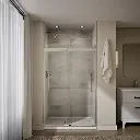 Kohler 706852-8L-BNK Elmbrook 5/16 Shower Door 74 X 47-5/8