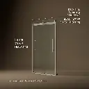 Kohler 706852-8L-BNK Elmbrook 5/16 Shower Door 74 X 47-5/8