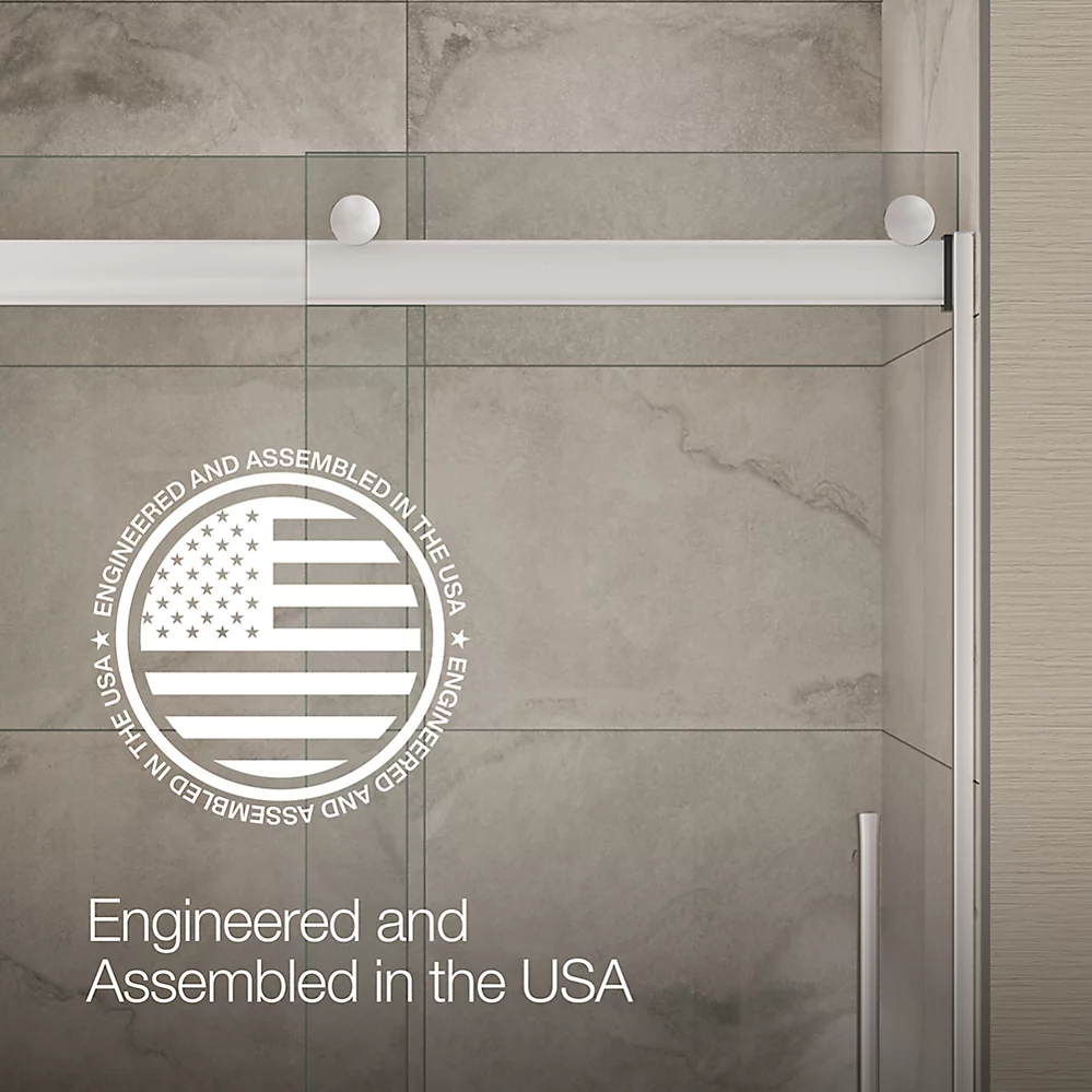 Kohler 706852-8L-SHP Elmbrook 5/16 Shower Door 74 X 47-5/8