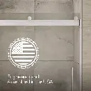 Kohler 706852-8L-SHP Elmbrook 5/16 Shower Door 74 X 47-5/8