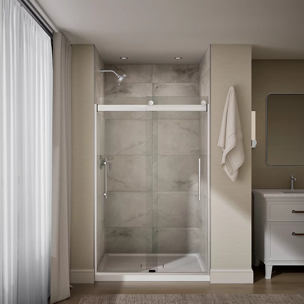 Kohler 706852-8L-SHP Elmbrook 5/16 Shower Door 74 X 47-5/8