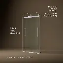 Kohler 706852-8L-SHP Elmbrook 5/16 Shower Door 74 X 47-5/8