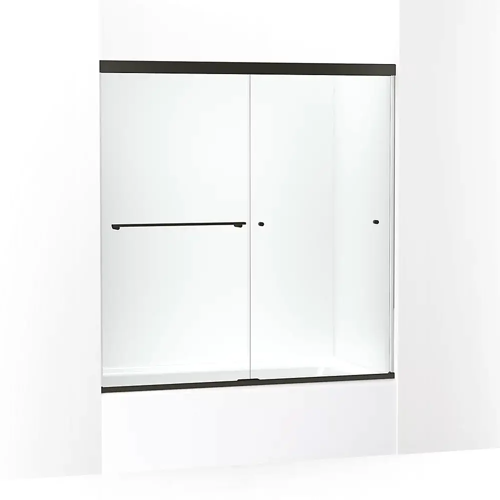 Kohler 707002-L-ABZ Revel 5/16 Bath Door, 62 X 59-5/8