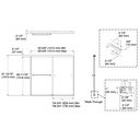 Kohler 707002-L-BNK Revel 5/16 Bath Door, 62 X 59-5/8