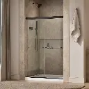 Kohler 707100-L-ABZ Revel 1/4 Shower Door, 70 X 47-5/8