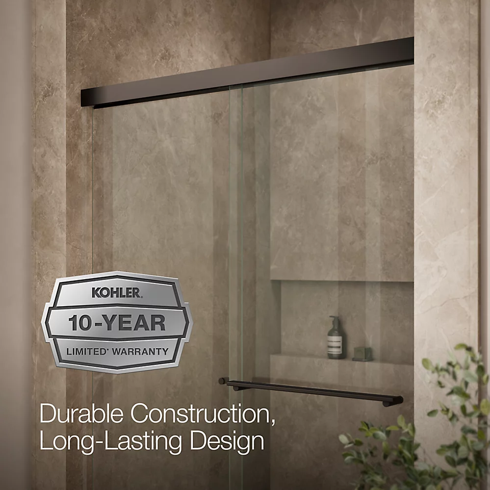 Kohler 707101-L-ABZ Revel 5/16 Shower Door, 70 X 47-5/8