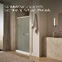 Kohler 707106-D3-BNK Revel 5/16 Shower Door, 76 X 47-5/8