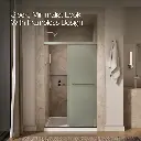 Kohler 707106-D3-BNK Revel 5/16 Shower Door, 76 X 47-5/8