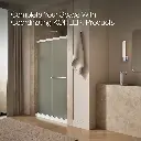 Kohler 707106-D3-SHP Revel 5/16 Shower Door, 76 X 47-5/8