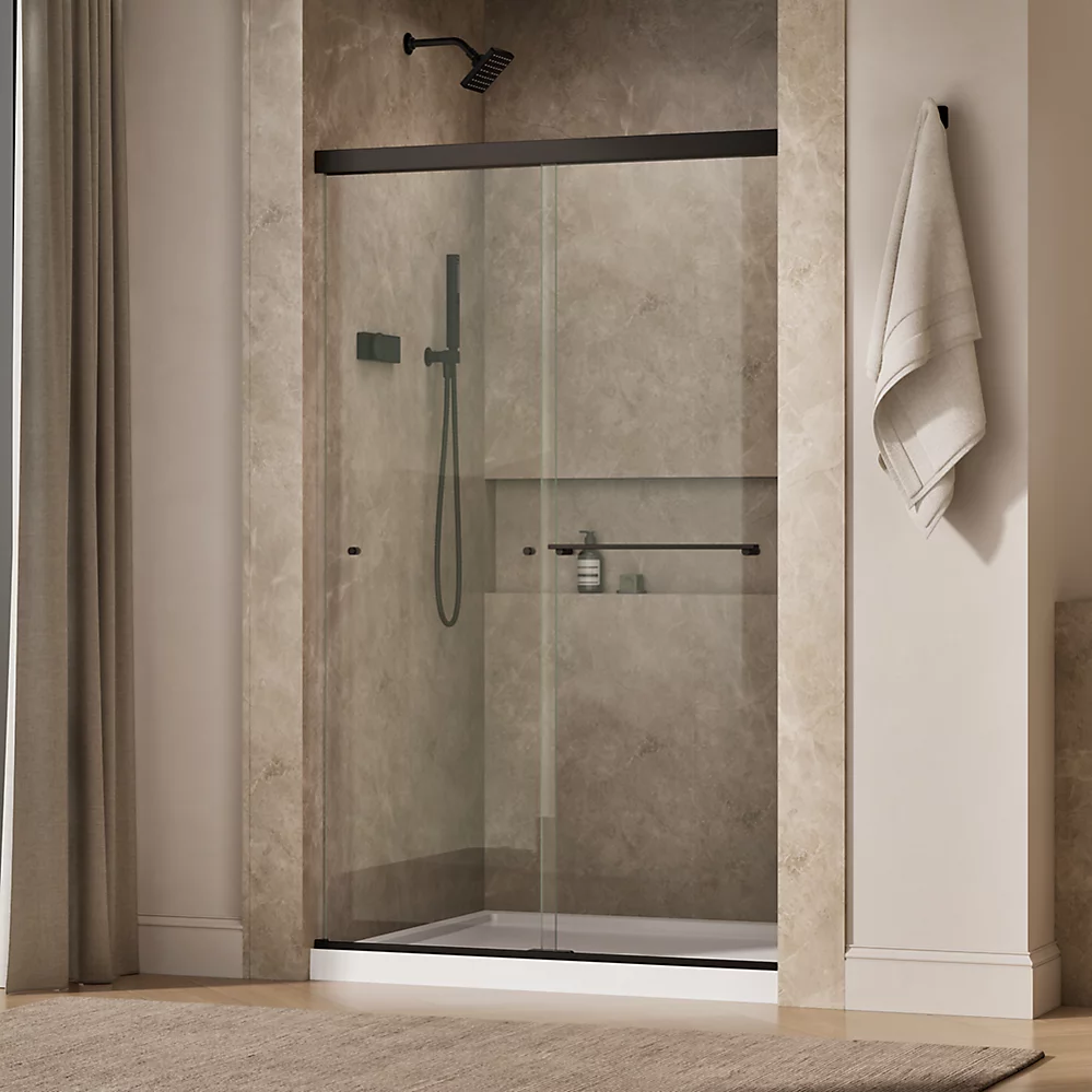 Kohler 707106-L-ABZ Revel 5/16 Shower Door, 76 X 47-5/8