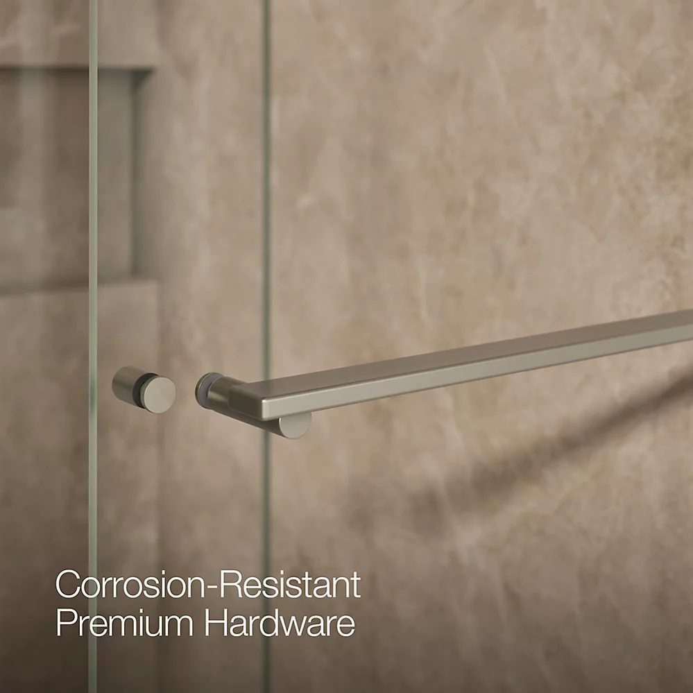 Kohler 707106-L-BNK Revel 5/16 Shower Door, 76 X 47-5/8