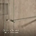 Kohler 707106-L-BNK Revel 5/16 Shower Door, 76 X 47-5/8