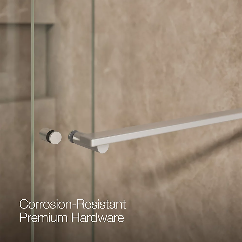 Kohler 707106-L-SHP Revel 5/16 Shower Door, 76 X 47-5/8