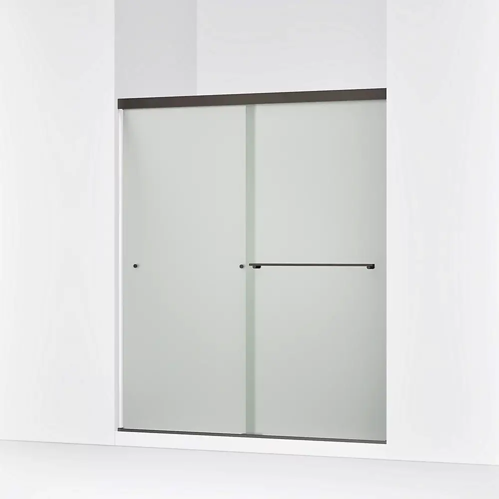 Kohler 707200-D3-ABZ Revel 1/4 Shower Door, 70 X 59-5/8