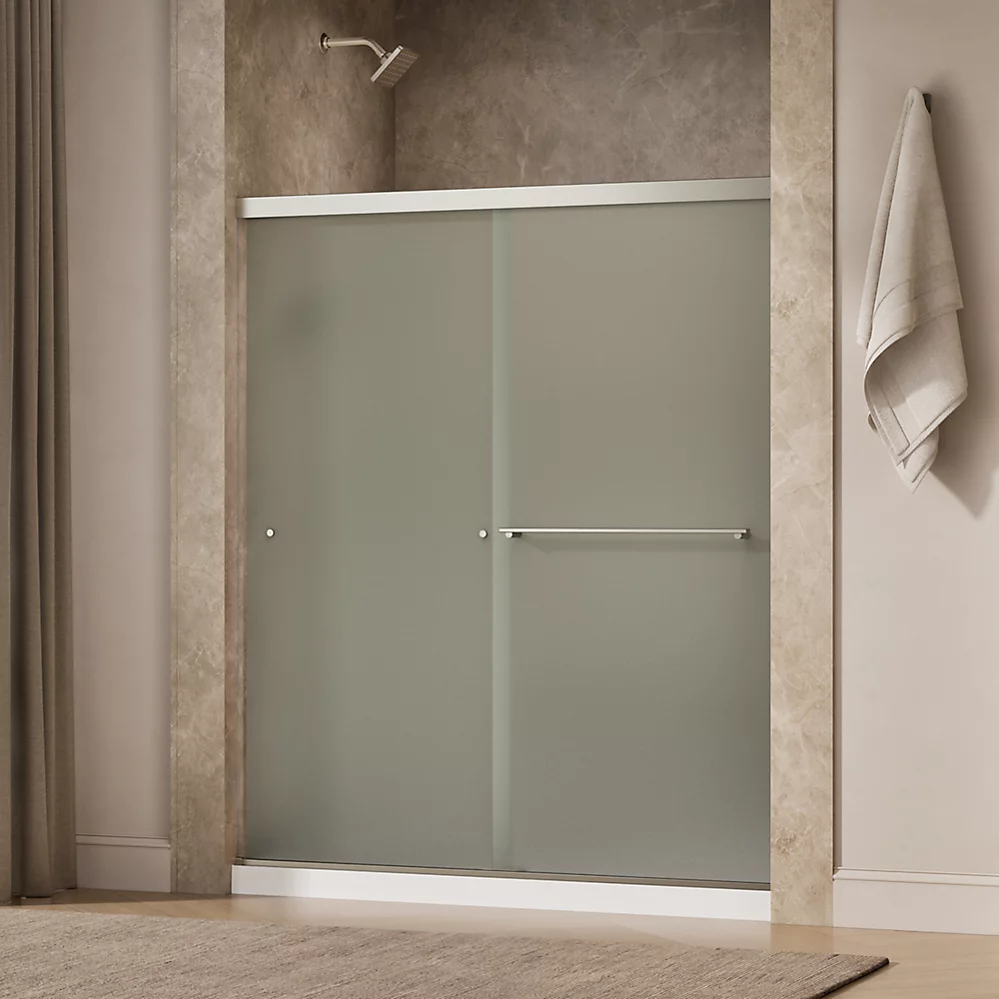 Kohler 707200-D3-BNK Revel 1/4 Shower Door, 70 X 59-5/8