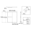 Kohler 707201-L-BNK Revel 5/16 Shower Door, 70 X 59-5/8