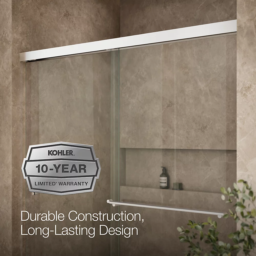 Kohler 707201-L-SHP Revel 5/16 Shower Door, 70 X 59-5/8