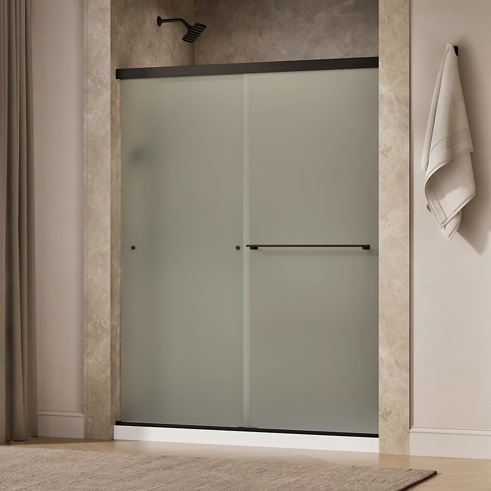Kohler 707206-D3-ABZ Revel 5/16 Shower Door, 76 X 59-5/8