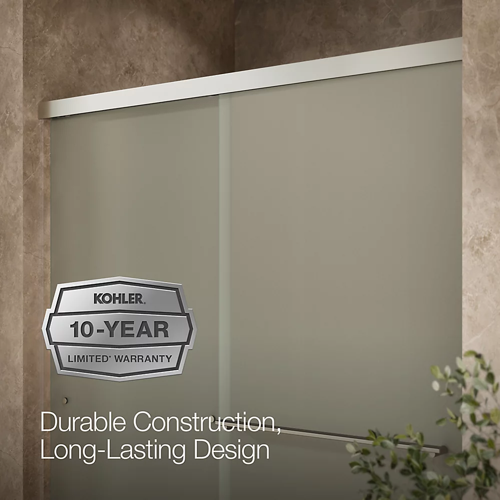 Kohler 707206-D3-BNK Revel 5/16 Shower Door, 76 X 59-5/8