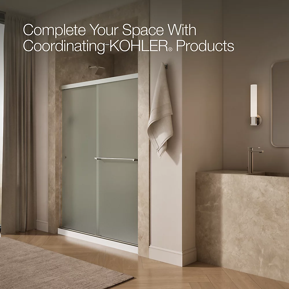 Kohler 707206-D3-BNK Revel 5/16 Shower Door, 76 X 59-5/8
