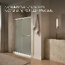Kohler 707206-D3-BNK Revel 5/16 Shower Door, 76 X 59-5/8