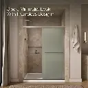 Kohler 707206-D3-BNK Revel 5/16 Shower Door, 76 X 59-5/8