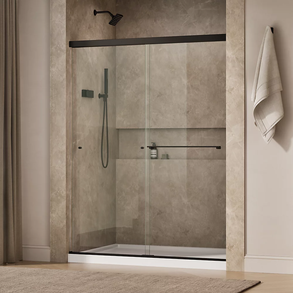 Kohler 707206-L-ABZ Revel 5/16 Shower Door, 76 X 59-5/8
