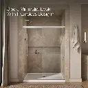 Kohler 707206-L-SHP Revel 5/16 Shower Door, 76 X 59-5/8