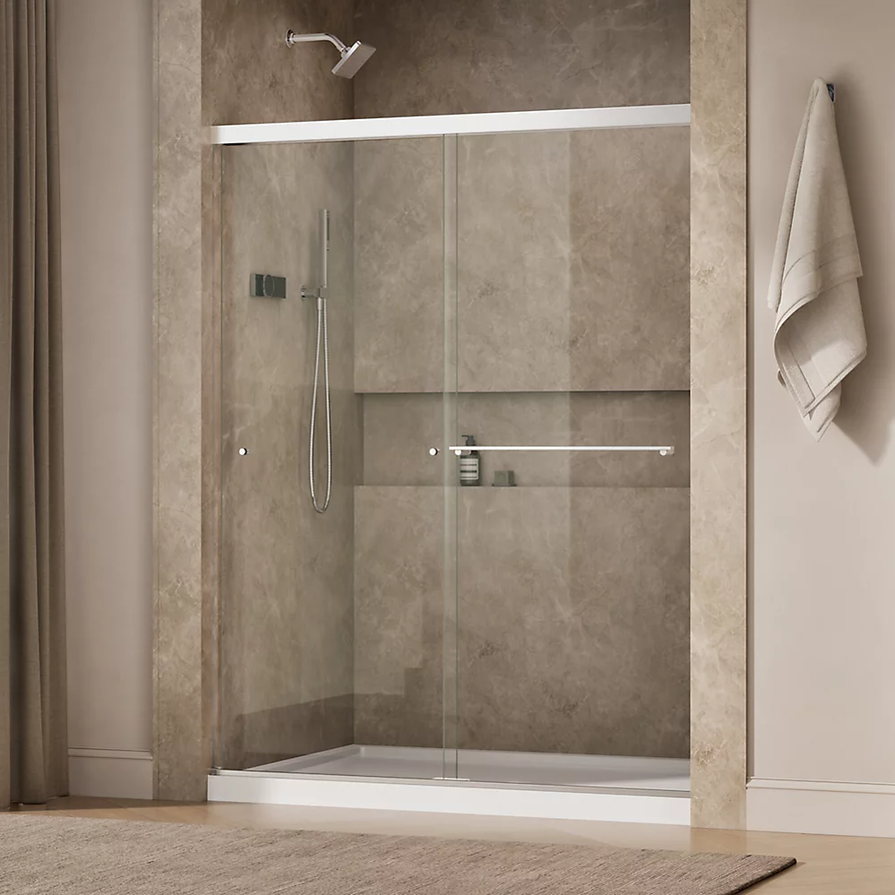 Kohler 707206-L-SHP Revel 5/16 Shower Door, 76 X 59-5/8