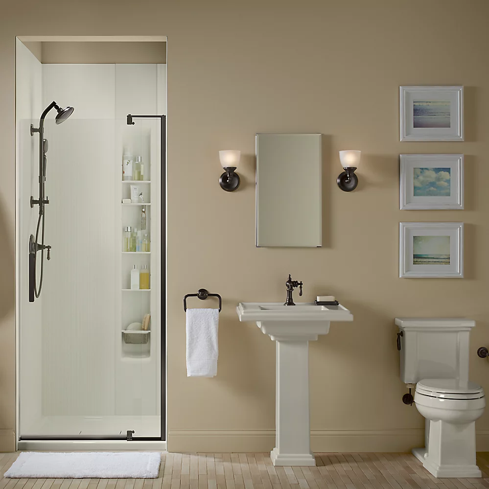 Kohler 707516-L-BNK Revel 5/16 Pivot Door, 74 X 36