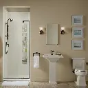 Kohler 707516-L-BNK Revel 5/16 Pivot Door, 74 X 36