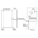 Kohler 707531-D3-BNK Revel 5/16 Pivot Door, 70 X 40
