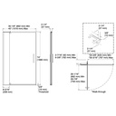 Kohler 707536-L-BNK Revel 5/16 Pivot Door, 74 X 40