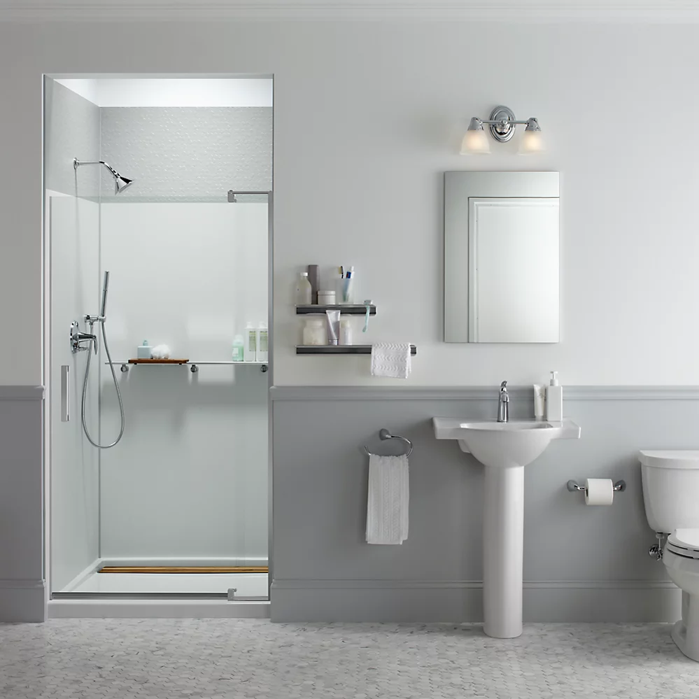 Kohler 707556-L-BNK Revel 5/16 Pivot Door, 74 X 48