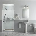 Kohler 707556-L-BNK Revel 5/16 Pivot Door, 74 X 48