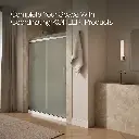 Kohler 707600-8D3-BNK Pleat 5/16 Shower Door 79 1/16X59 5/8