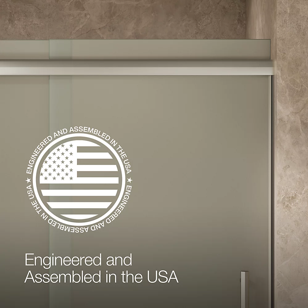 Kohler 707600-8D3-BNK Pleat 5/16 Shower Door 79 1/16X59 5/8
