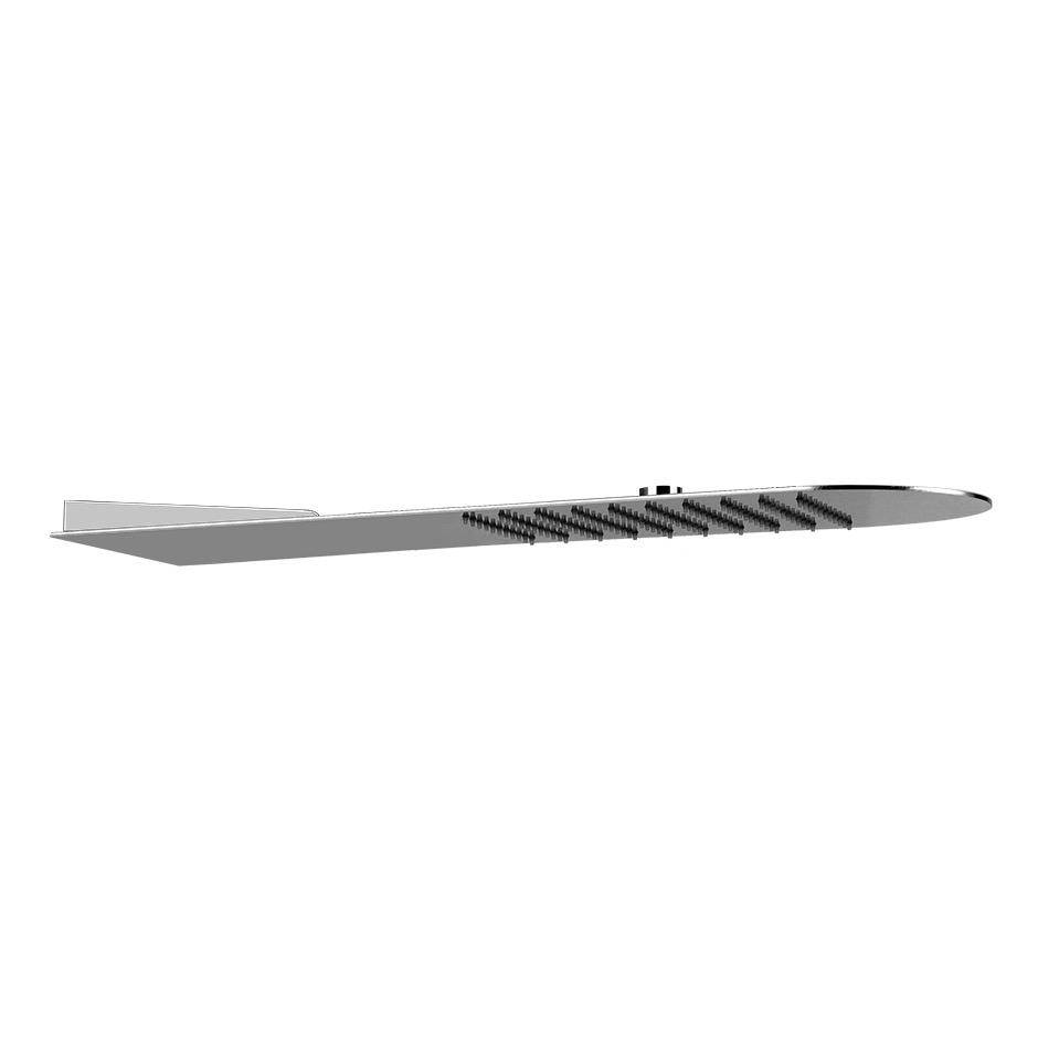 Gessi 33052 Tremillimetri Wall Mounted Shower Head Mirror Steel 1