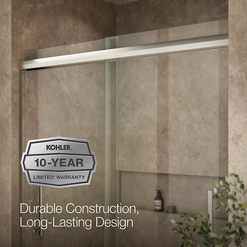 Kohler 707600-8L-BNK Pleat 5/16 Shower Door 79 1/16X59 5/8
