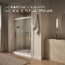 Kohler 707600-8L-SHP Pleat 5/16 Shower Door 79 1/16X59 5/8