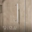 Kohler 707600-8L-SHP Pleat 5/16 Shower Door 79 1/16X59 5/8