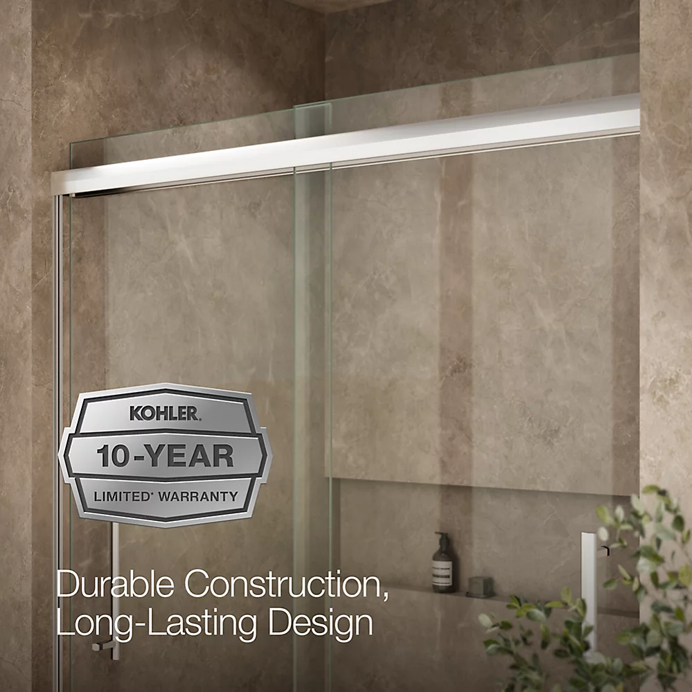 Kohler 707600-8L-SHP Pleat 5/16 Shower Door 79 1/16X59 5/8