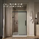 Kohler 707601-8D3-BL Pleat 5/16 Shower Door 79 1/16X47 5/8