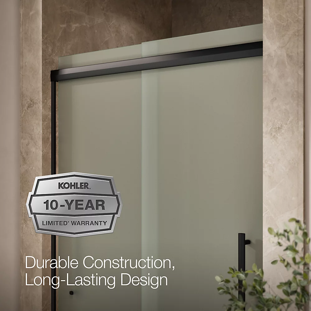 Kohler 707601-8D3-BL Pleat 5/16 Shower Door 79 1/16X47 5/8