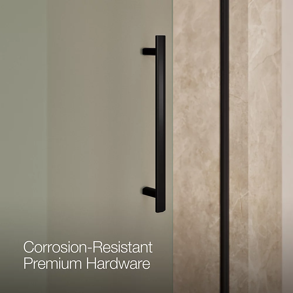 Kohler 707601-8D3-BL Pleat 5/16 Shower Door 79 1/16X47 5/8