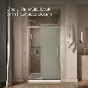 Kohler 707601-8D3-BNK Pleat 5/16 Shower Door 79 1/16X47 5/8