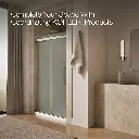 Kohler 707601-8D3-BNK Pleat 5/16 Shower Door 79 1/16X47 5/8