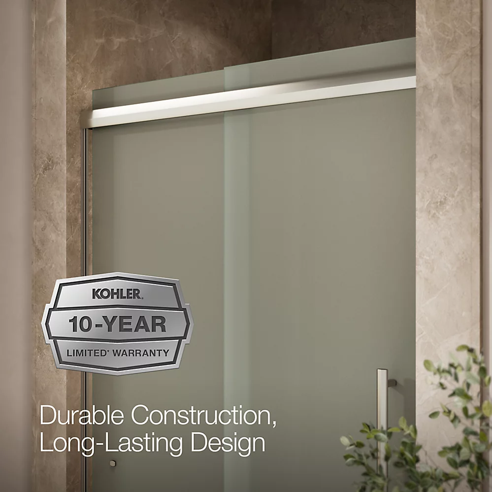 Kohler 707601-8D3-BNK Pleat 5/16 Shower Door 79 1/16X47 5/8