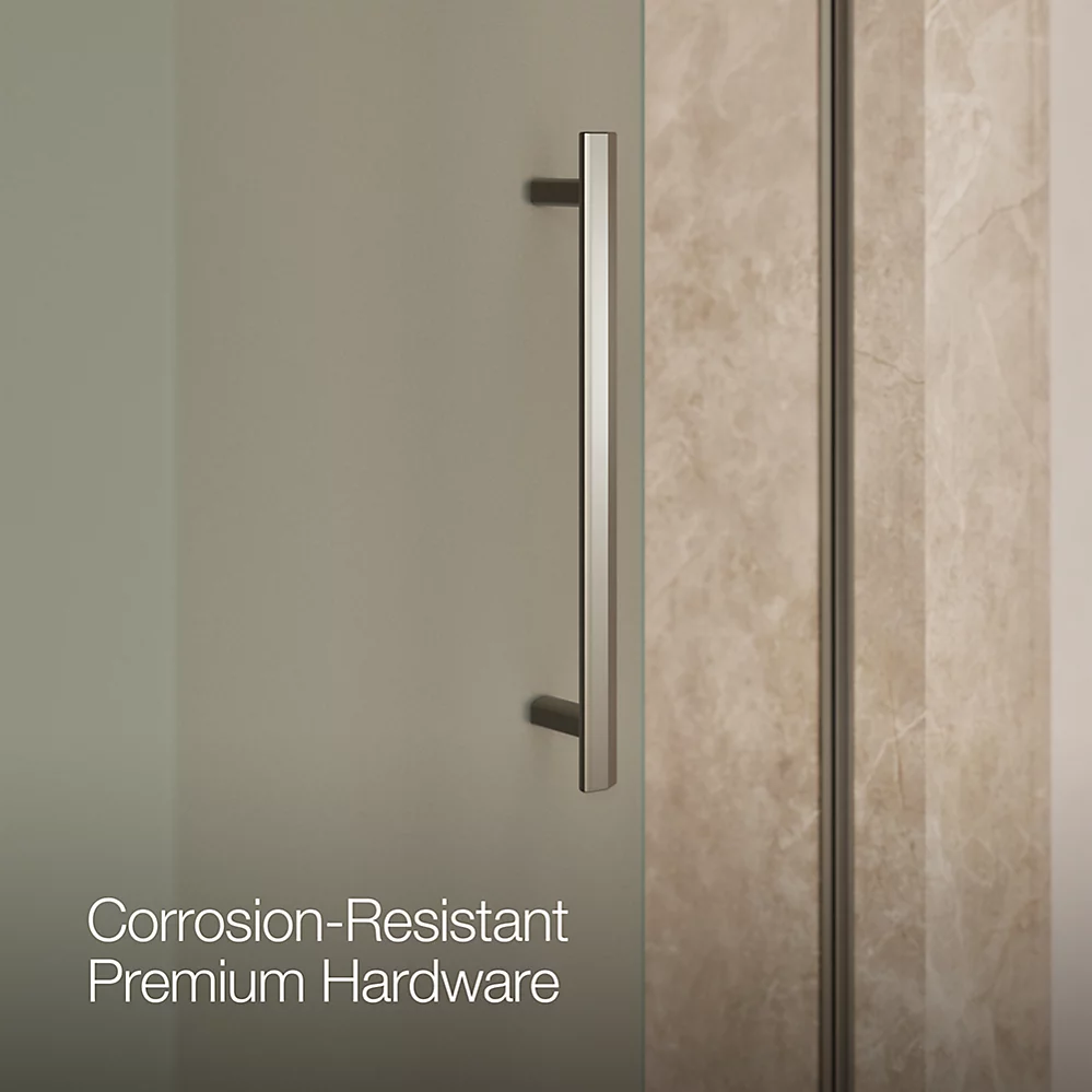 Kohler 707601-8D3-BNK Pleat 5/16 Shower Door 79 1/16X47 5/8